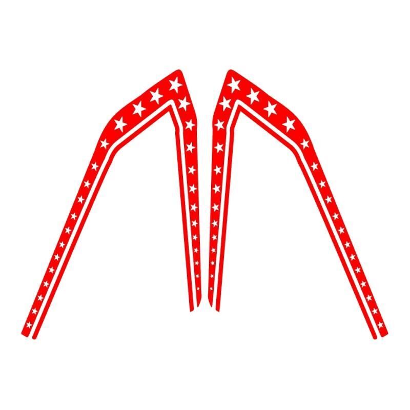 Cg Kırmızı Yıldızlı Depo Şeridi