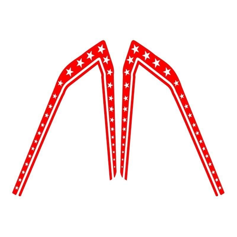 Cg Kırmızı Yıldızlı Depo Şeridi