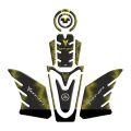 Yamaha Mt07 2021 - 2024 Uyumlu Tank Pad Set 007