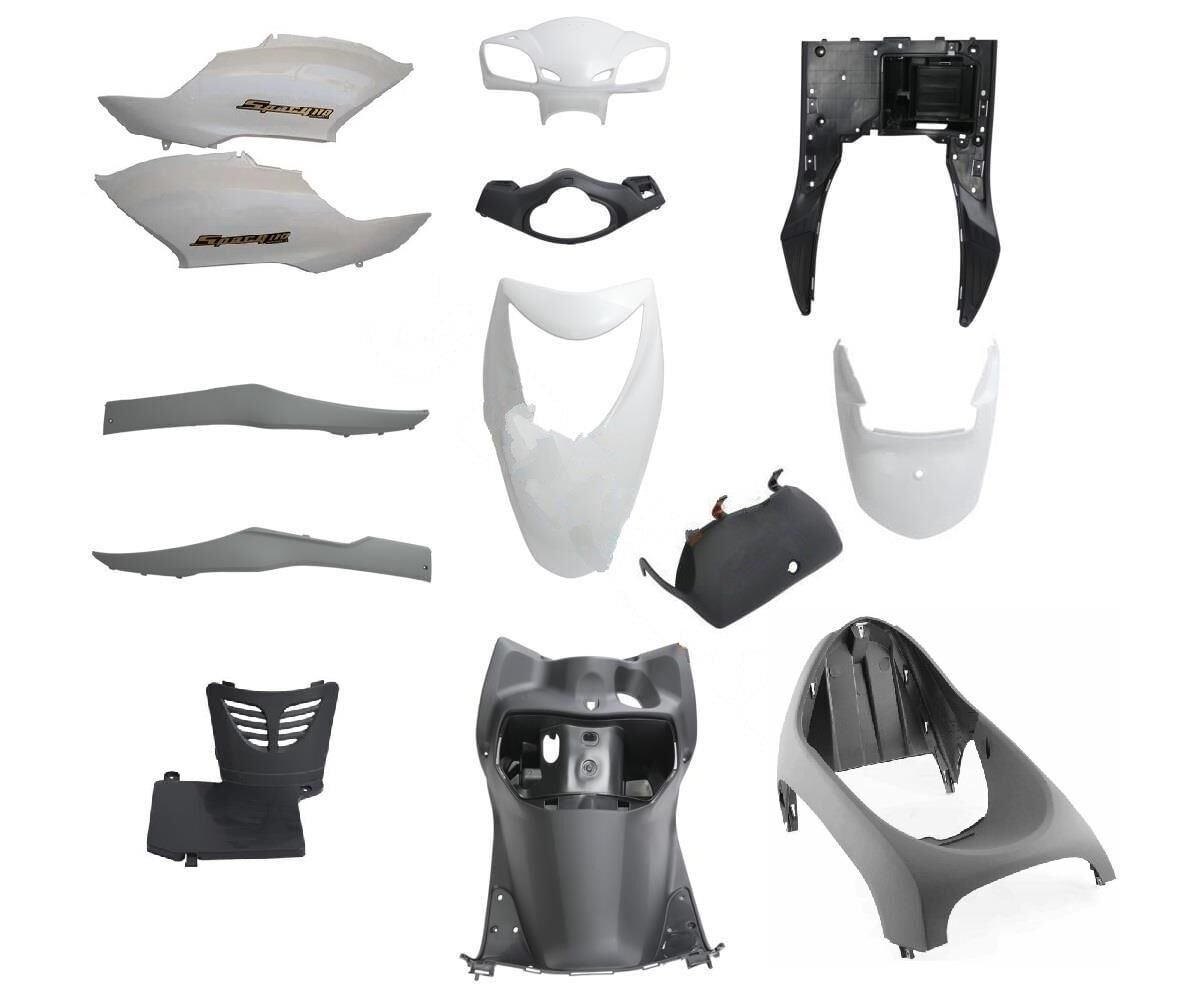 Honda Spacy 110 Kaporta Seti Beyaz 13 Parça