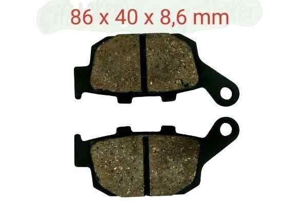 Mondial Arka Fren Disk Balatası Fa496 Rx3İ Evo (2016-....) - 125 Drift L Vultre 125 İ Kd 125 F