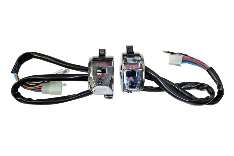 Mondial (Agk 125) Delta Kumanda Düğmeleri Sağ-Sol Nikel