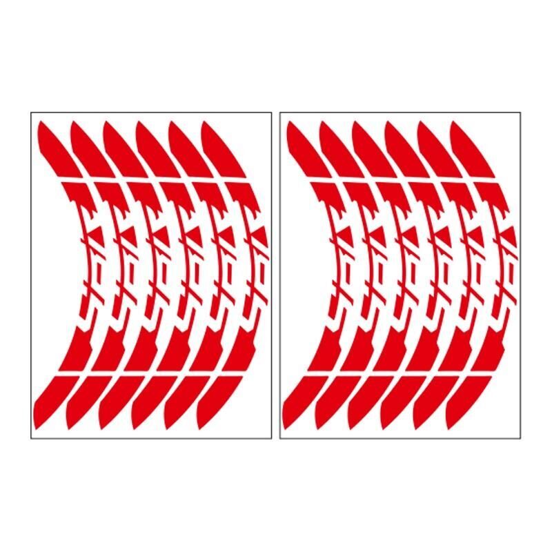 Yamaha Reflektör Kırmızı Ybr Uyumlu Büyük 1 Set Jant Şeridi