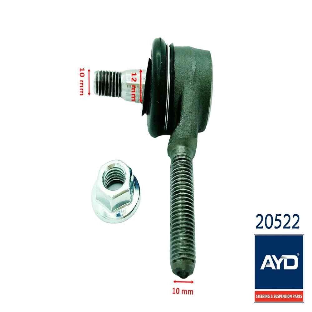 Atv Kymco 150 Sağ Rot Başı Konikli 10-10-12 Mm