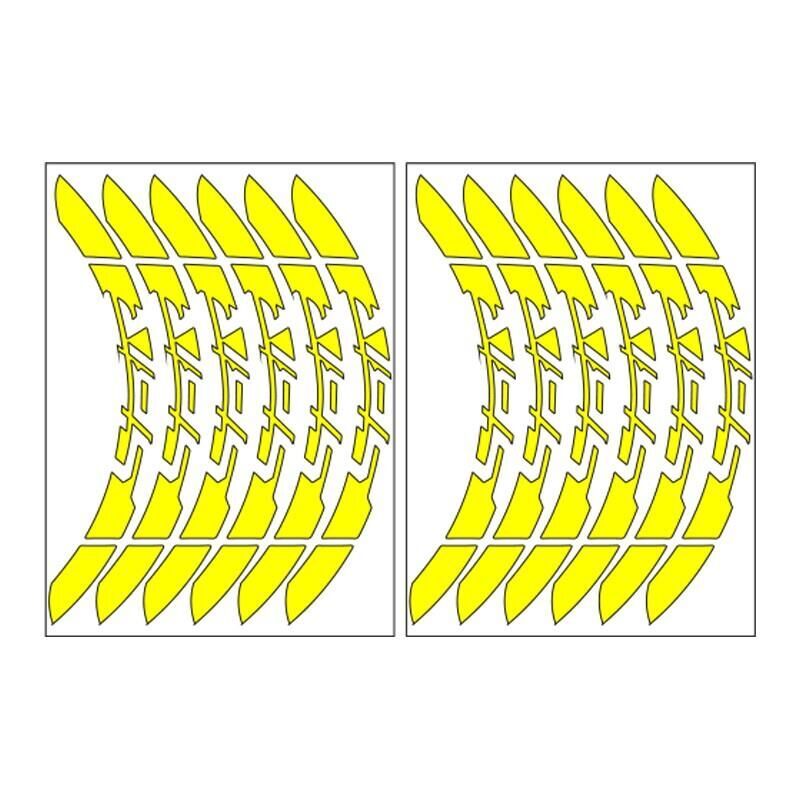 Yamaha Florasan Sarı Ybr Uyumlu Büyük 1 Set Jant Şeridi