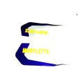 Mobylette 52 Filinta Depo Yazısı Mavi-gri