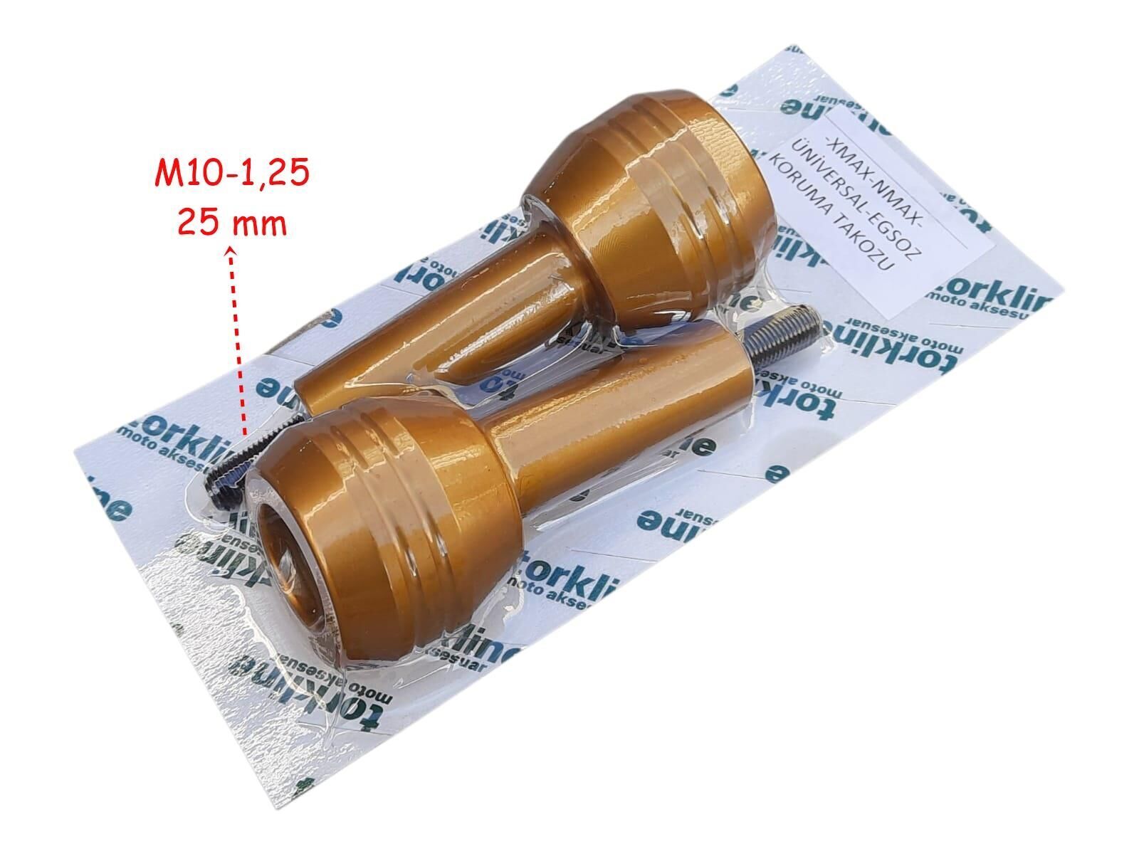 Egzoz Koruma Takozu Alüminyum 25 Mm Gold 2 Li