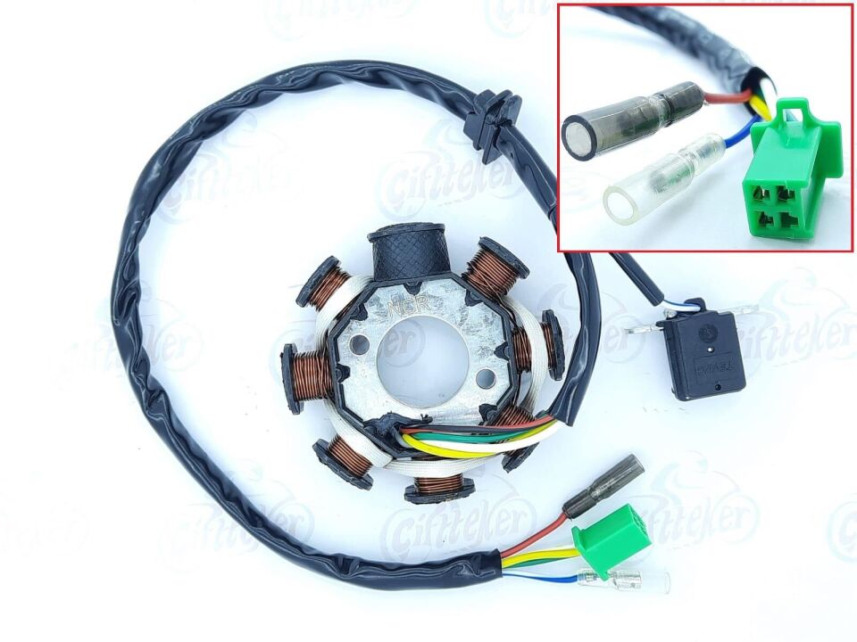 Atv 150 Statör 8 Li 29-88-26X2D 5K