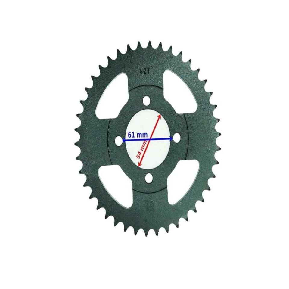 Cub Arka Dişli 428-42T İç 54 Mm Öm