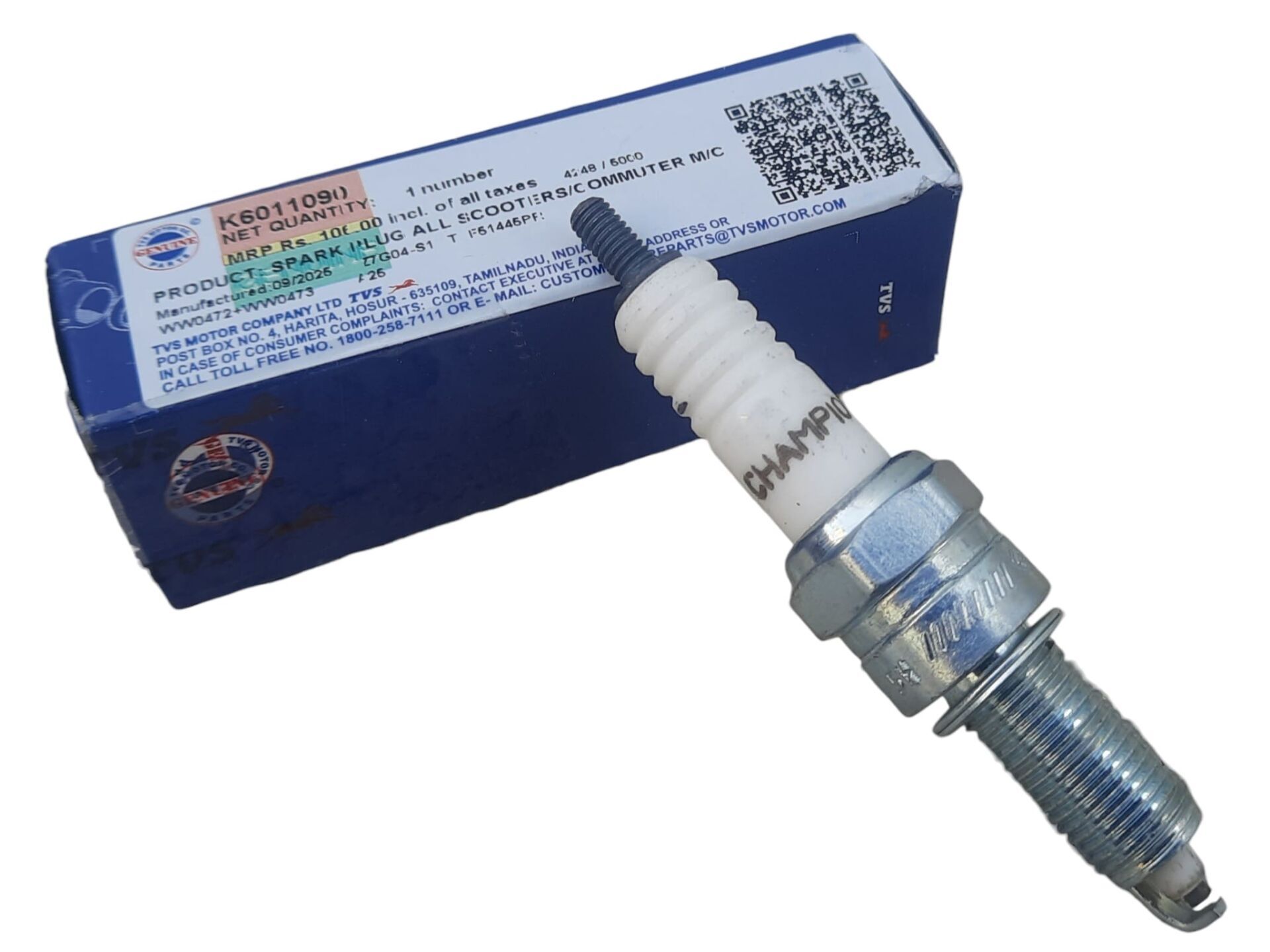 Tvs Wego Jupiter Raider Buji K6011090 (Rg8Mc4) Orj 10 Mm Uzun