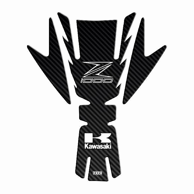 Skm Kawasaki Z1000 2008 - 2016 Uyumlu Tank Pad 001