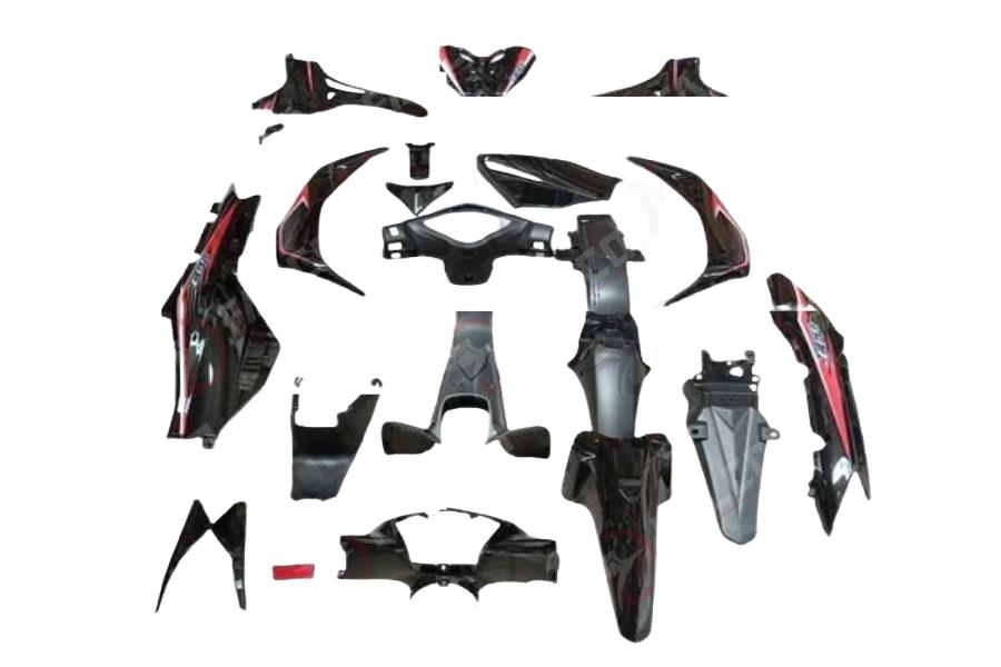 Kuba Ege Kaporta Seti (Farsız Stopsuz)  Sıyah