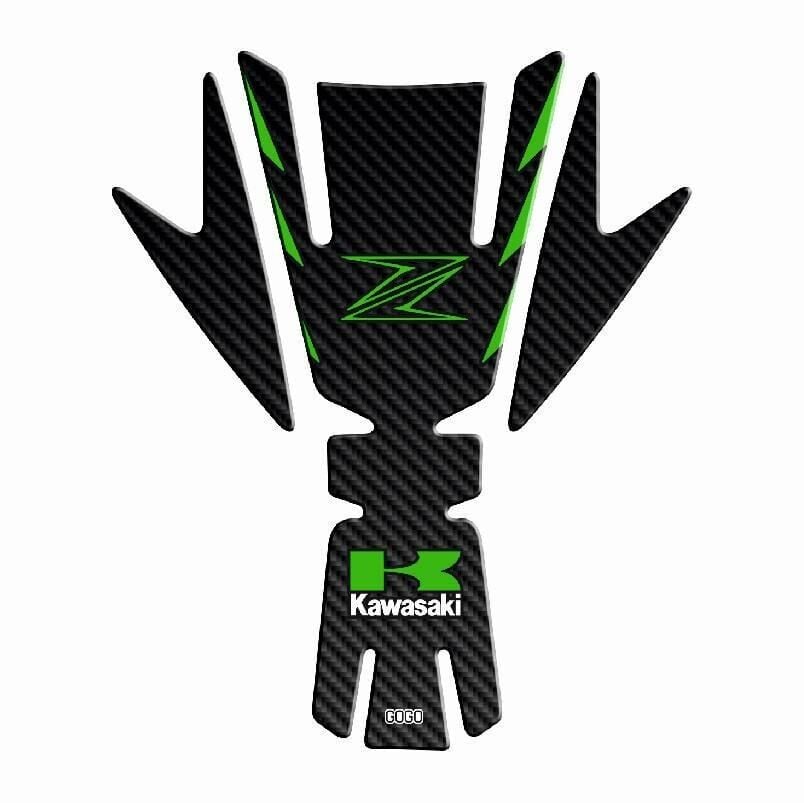 Skm Kawasaki Z1000 2008 - 2016 Uyumlu Tank Pad 002