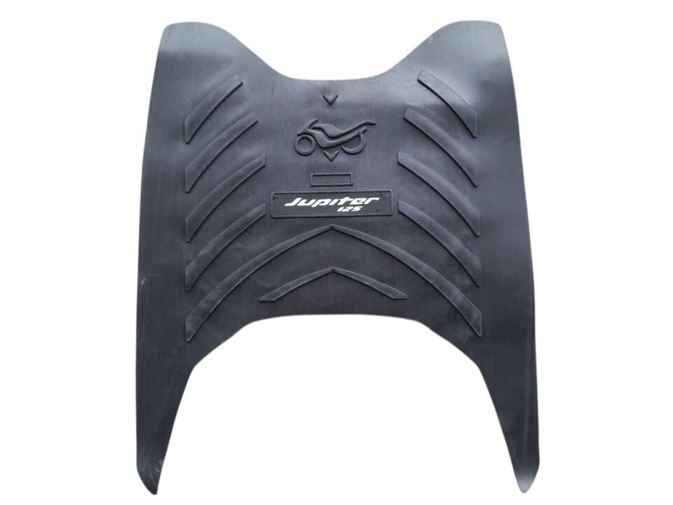 Tvs Jupiter 125 Ayaklık Paspas Siyah (Beyaz Yazı)