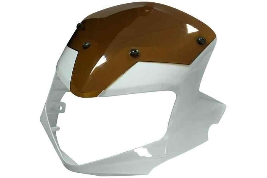 Mondial Mh 125 Delta Far Muhafazası Camlı Beyaz