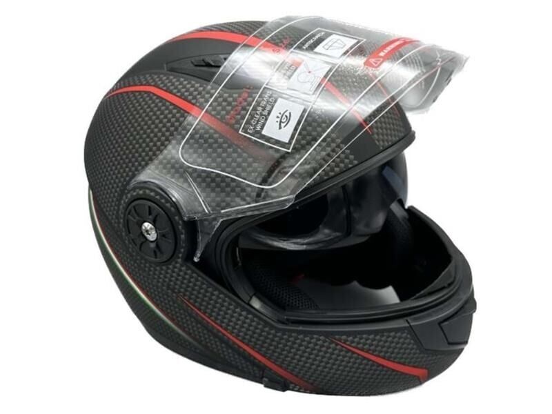 Kask Çenesi Açılan Vizörlü Gözlüklü -Jk 115-