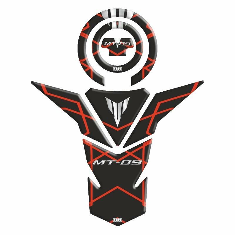 Yamaha Mt09 2013 - 2018 Uyumlu Tank Pad Set 007