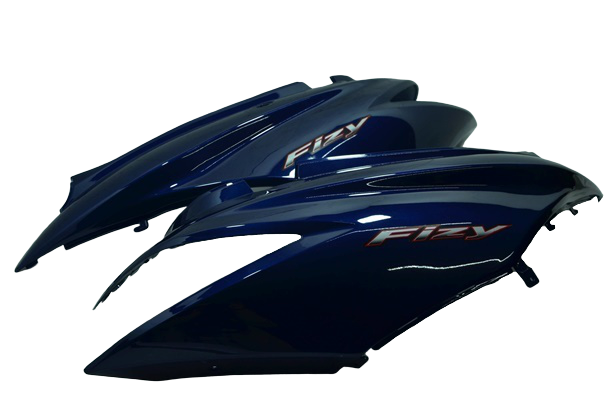 Fizy Uyumlu Sele Altı Yan Kapak Mavi