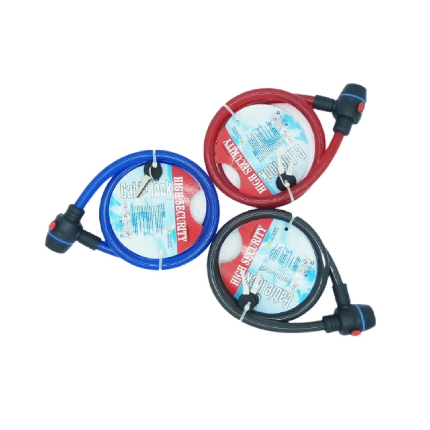 Halat Kilit 22-1000Xzhongli Plastik Başlı