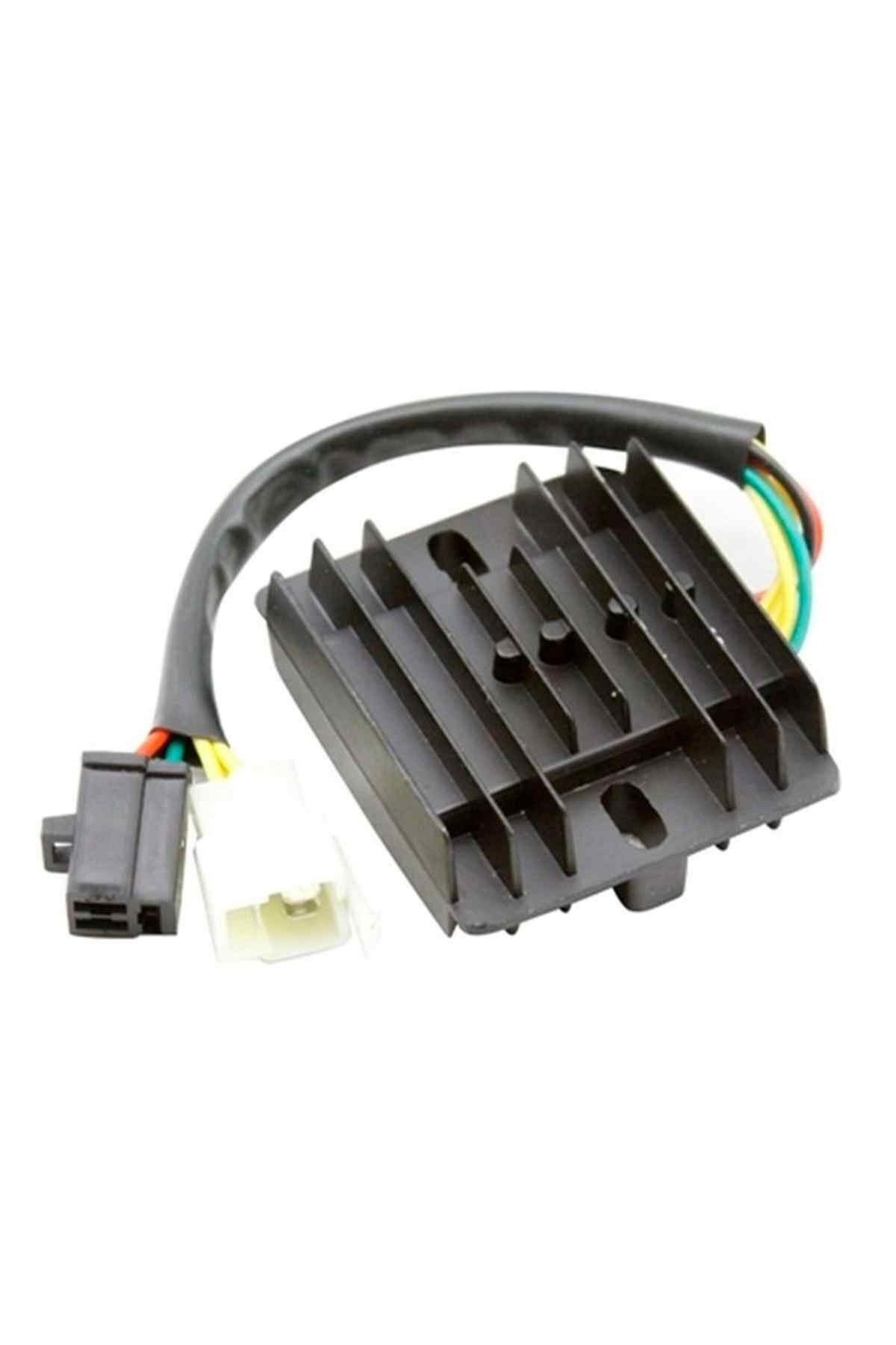 Honda Cbf Uyumlu Regülatör Kablolu Ym 6 Lı 2 Soket