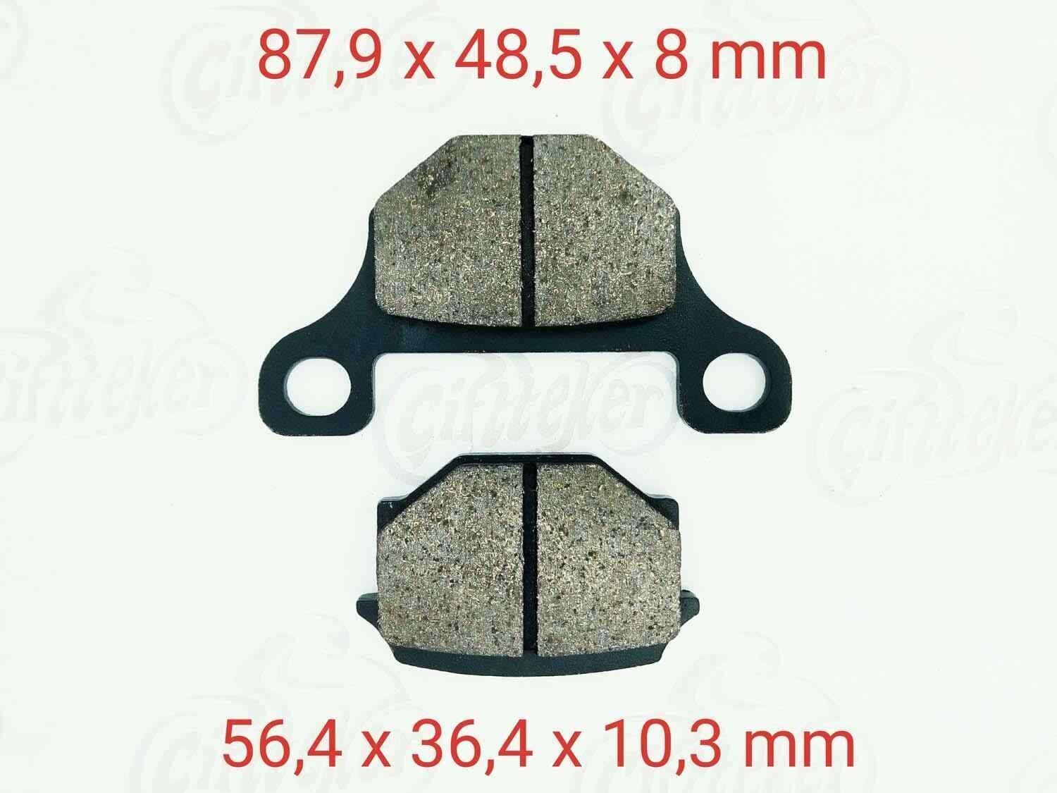 Kn-Mh-Mr X-Treme Ön Fren Disk Balatası Delta Fa093