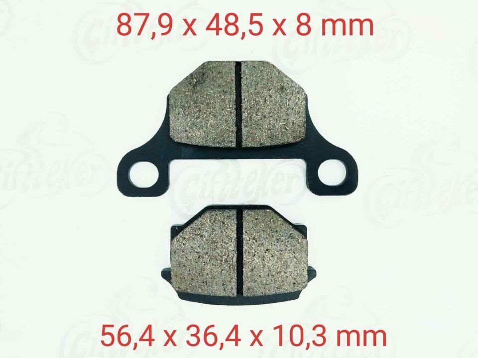 Kn-Mh-Mr X-Treme Ön Fren Disk Balatası Delta Fa093