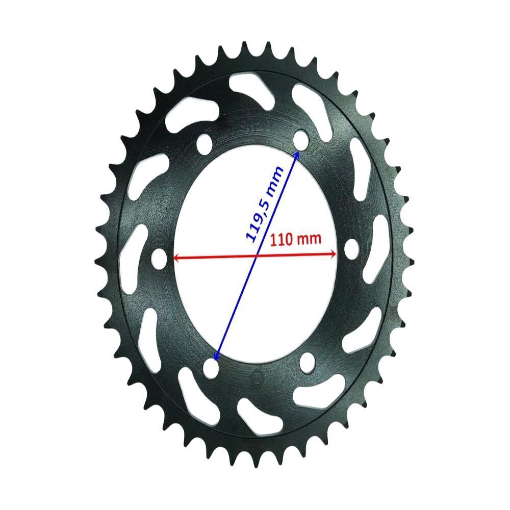 Yamaha Uyumlu R25 Mt-25 Arka Dişli 520-41T İç 110 Mm 6 Delikli Öm
