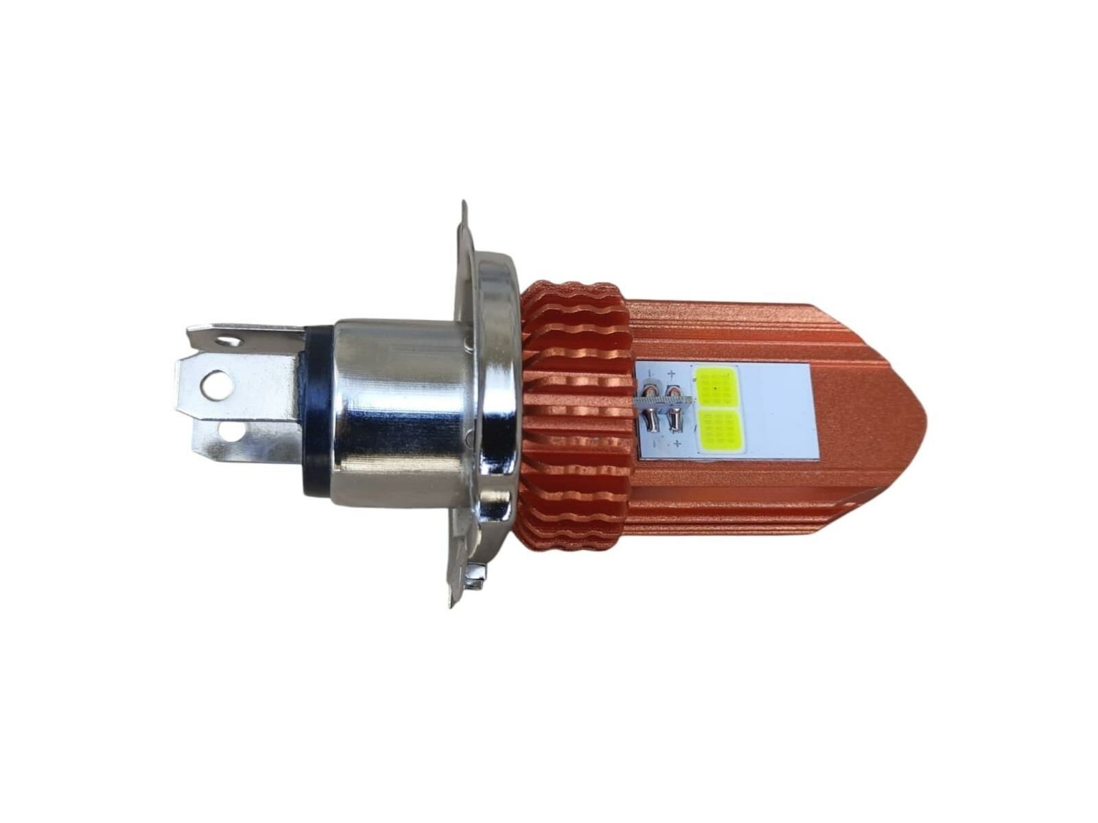 12V 35*35 H4 Ampül Led 3 Tırnak 43T Uzun-Kısa