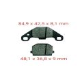 Atv Fren Disk Balata Fa083 Bombardier