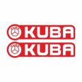 Kuba Kırmızı Cg Depo Yan Damla Sticker