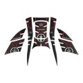 Yamaha Nmax 2021 - 2024 Uyumlu Tank Pad Set 003