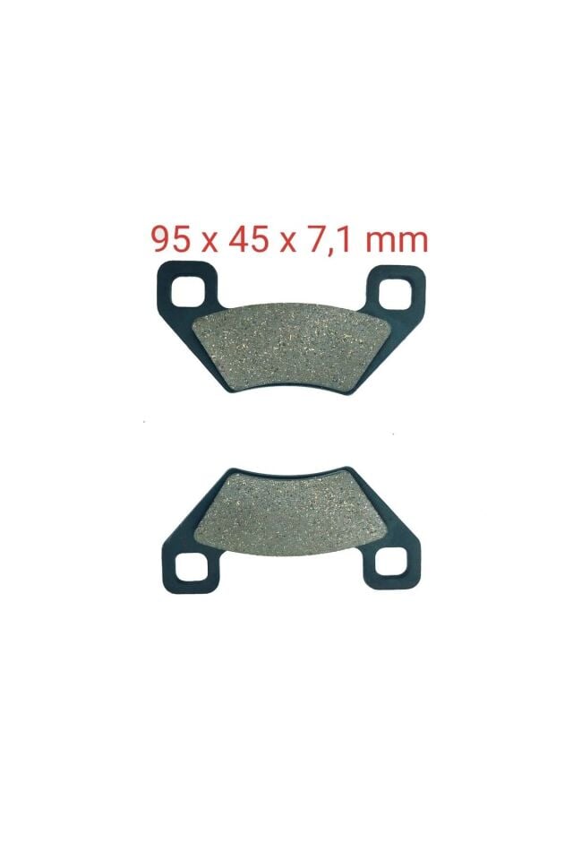 Atv 250 Fren Disk Balata Kare Delik 2 Kulak Fa395