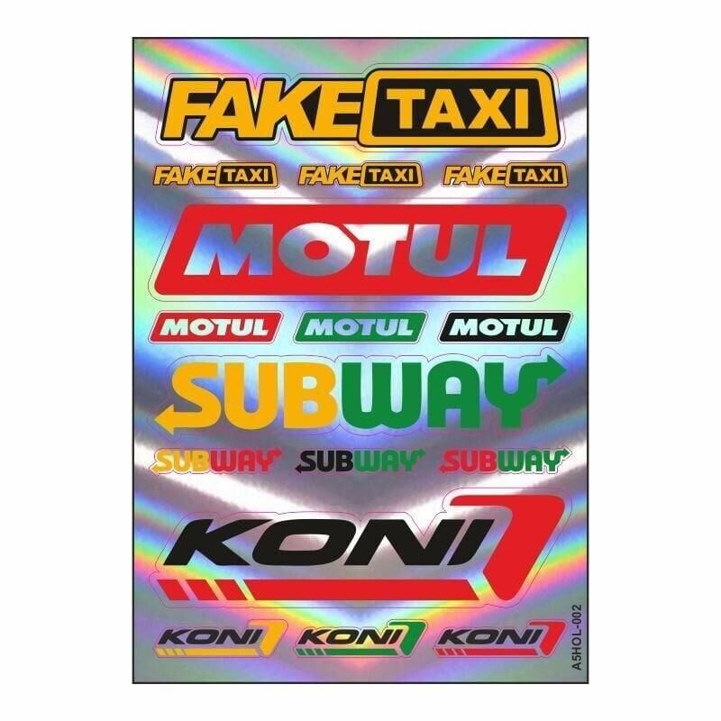 A5 Hologram Sticker 072 Tek Paket Çoklu