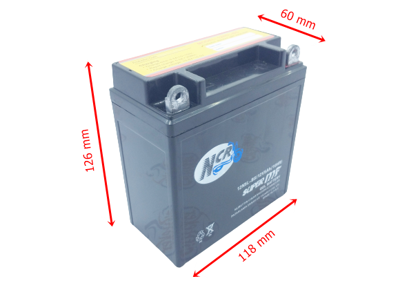 Akü Bs 12V 5Ah Dik Ncr Cub Ybr