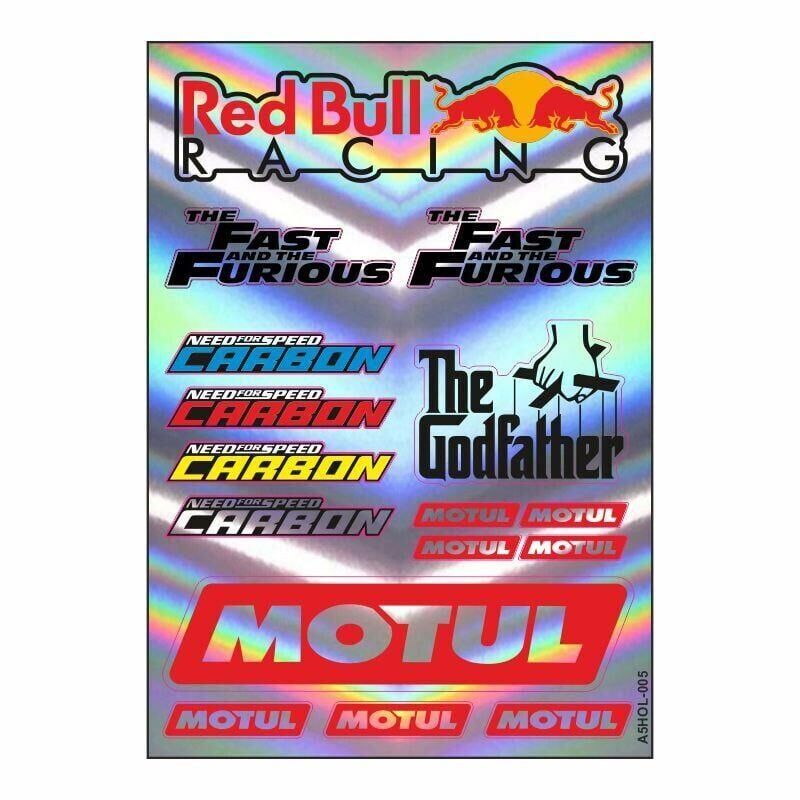 A5 Hologram Sticker 075 Tek Paket Çoklu