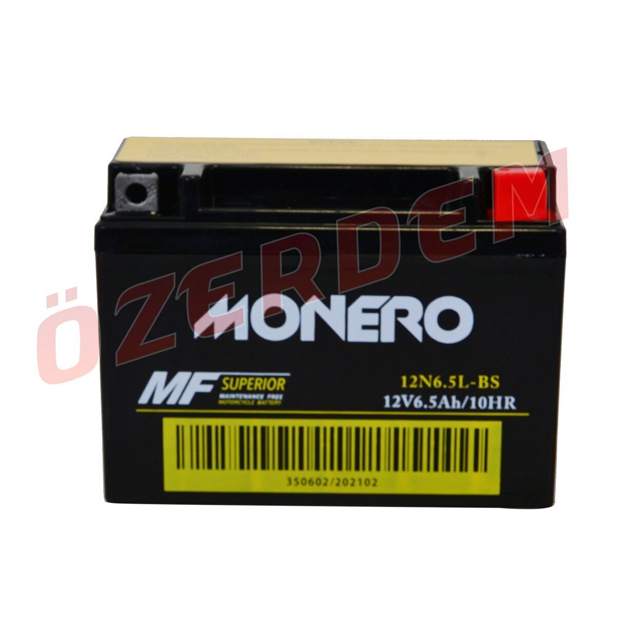 Akü Bs 12V 6,5Ah Yatık Monero Cg