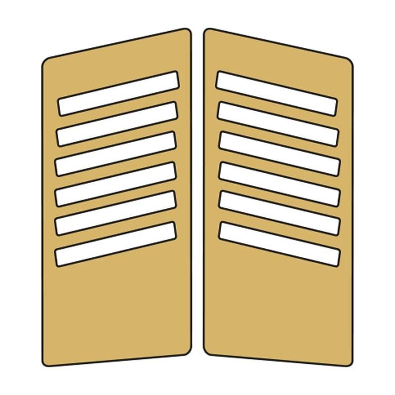 Cg Gold Yan Kapak Sticker