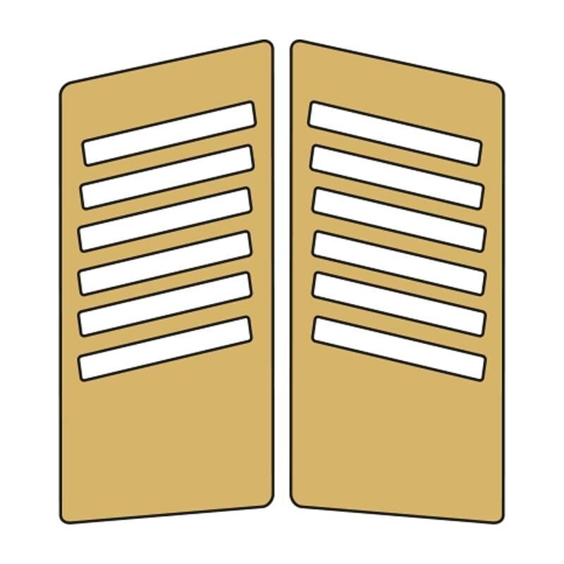 Cg Gold Yan Kapak Sticker