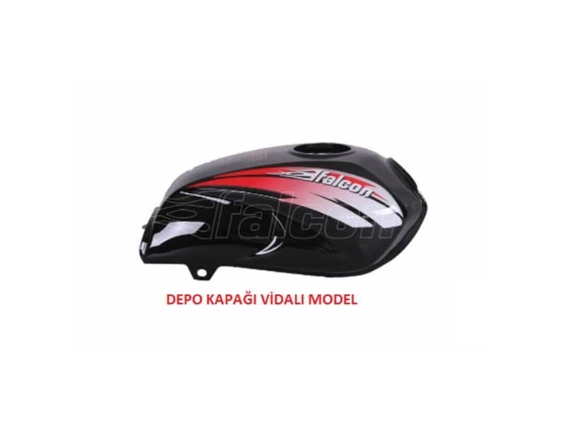 Falcon Benzin Deposu Siyah Sk100-4 Lüx Sport