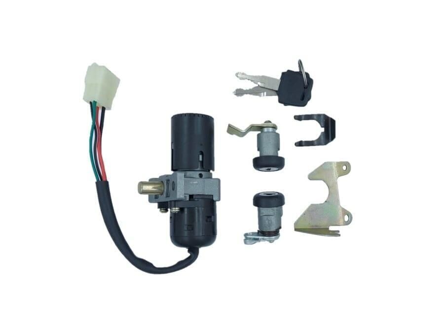 Asya 150T Scooter-6A Kontak Ve Kilit Seti