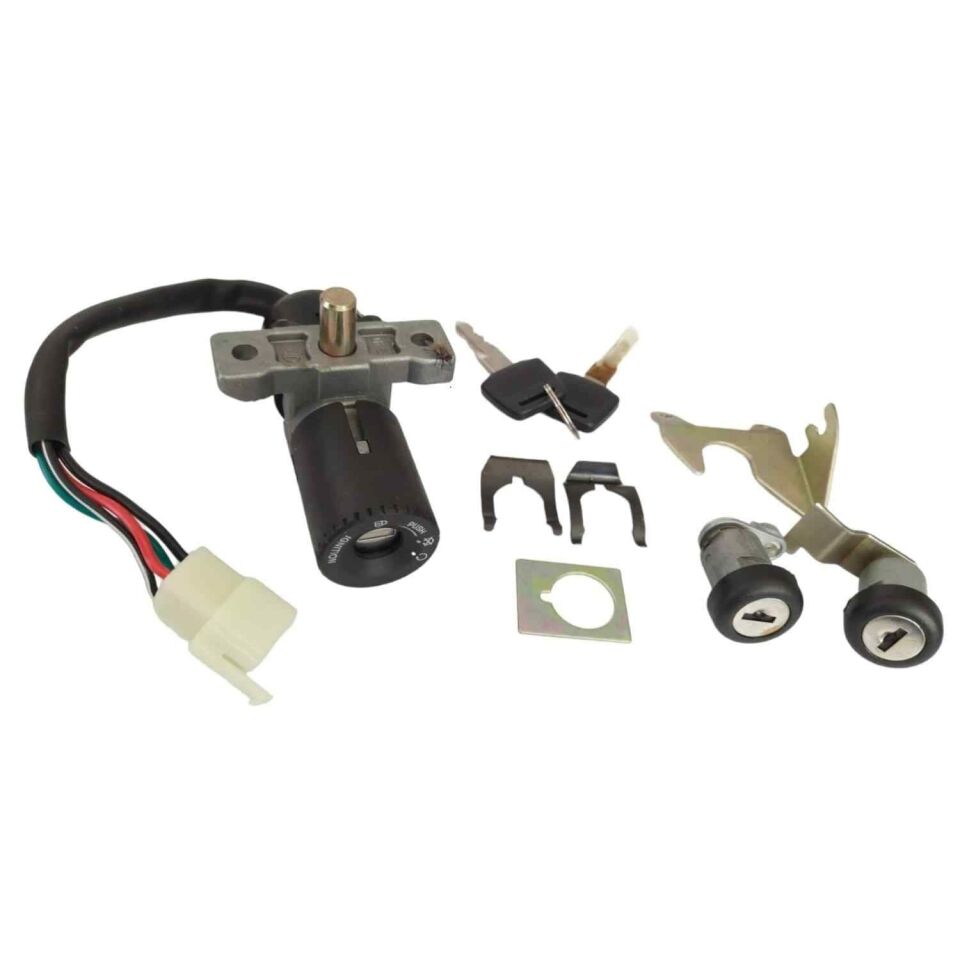 Asya 150T Scooter-6A Kontak Ve Kilit Seti