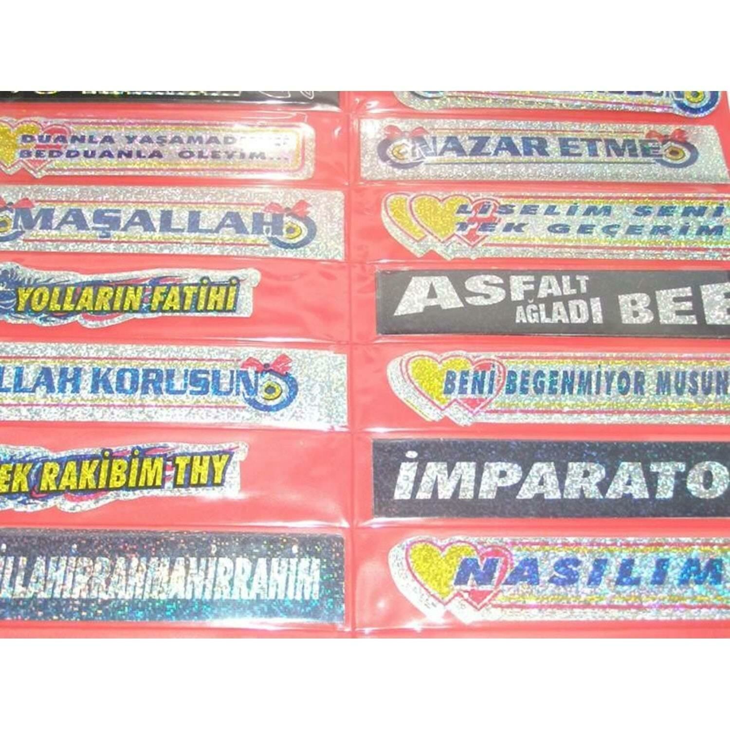 Yazı Takımı (100 Adetli)