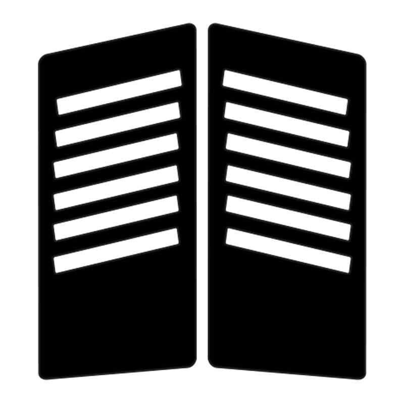 Cg Siyah Yan Kapak Sticker