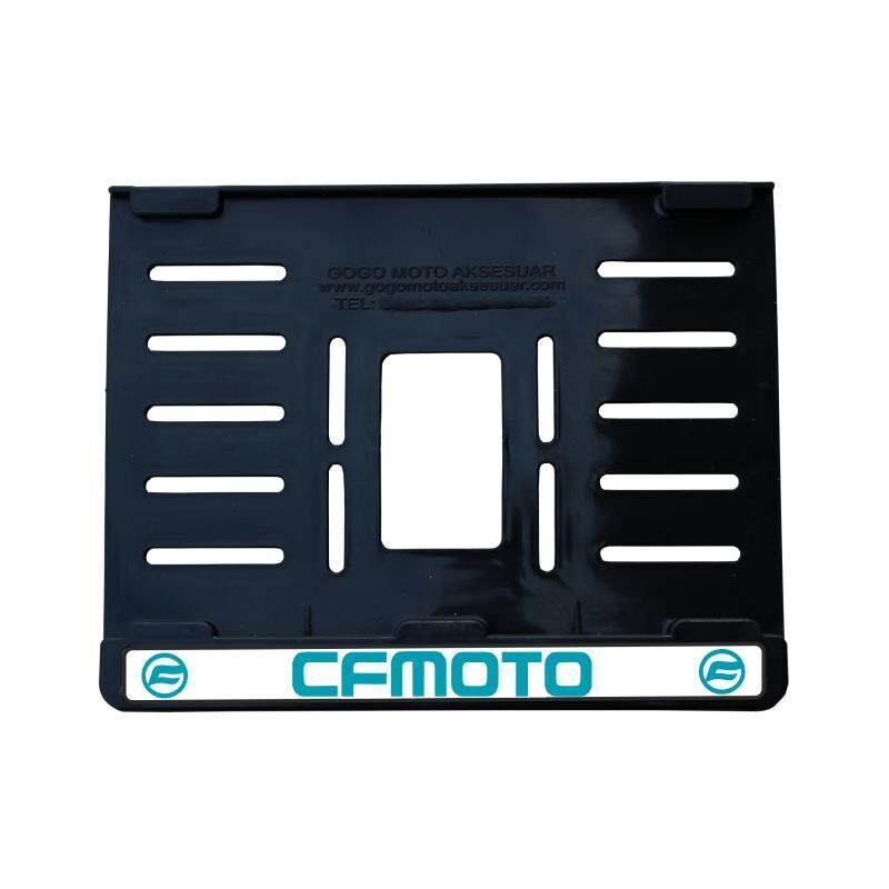 Cf Moto Uyumlu 2 Plastik (15X24 Cm) Kırılmaz Plakalık