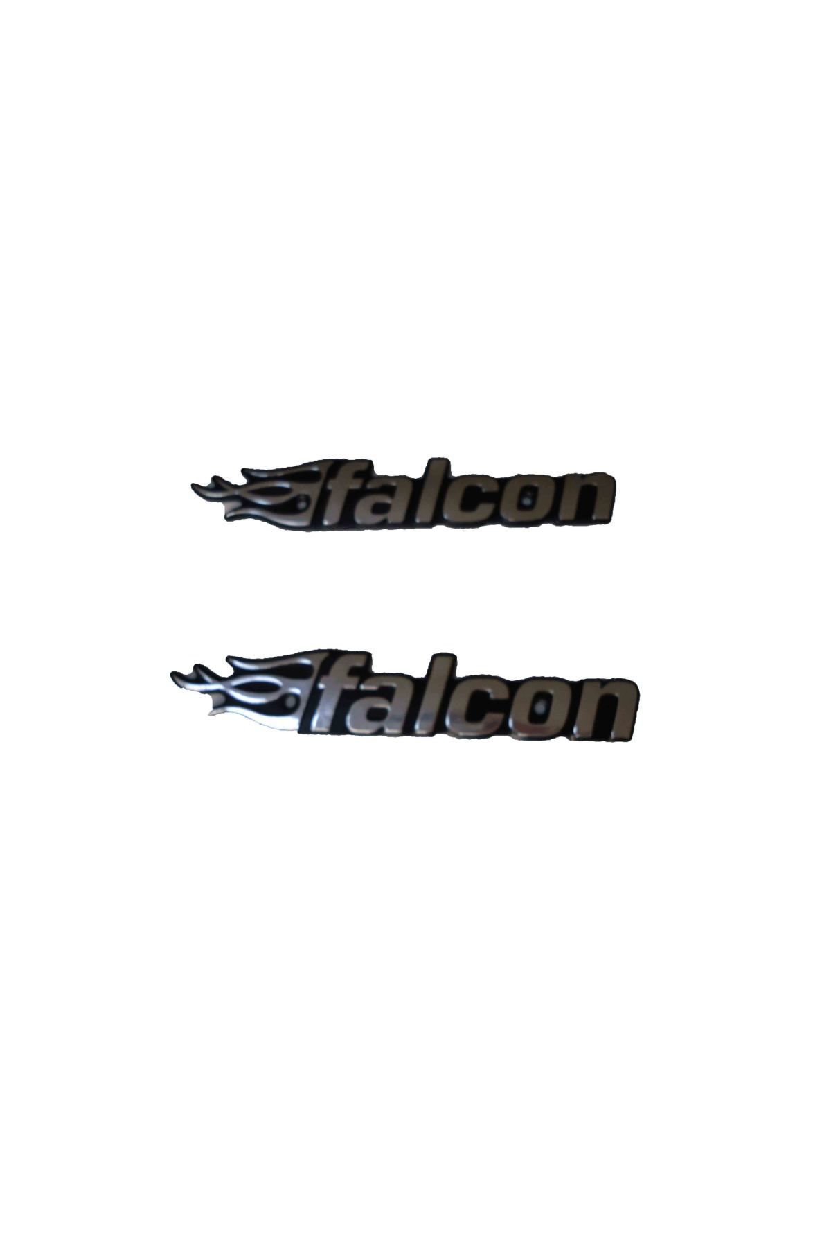 Falcon Süper Attack Benzin Depo Yazısı (Sağ Sol) Orijinal