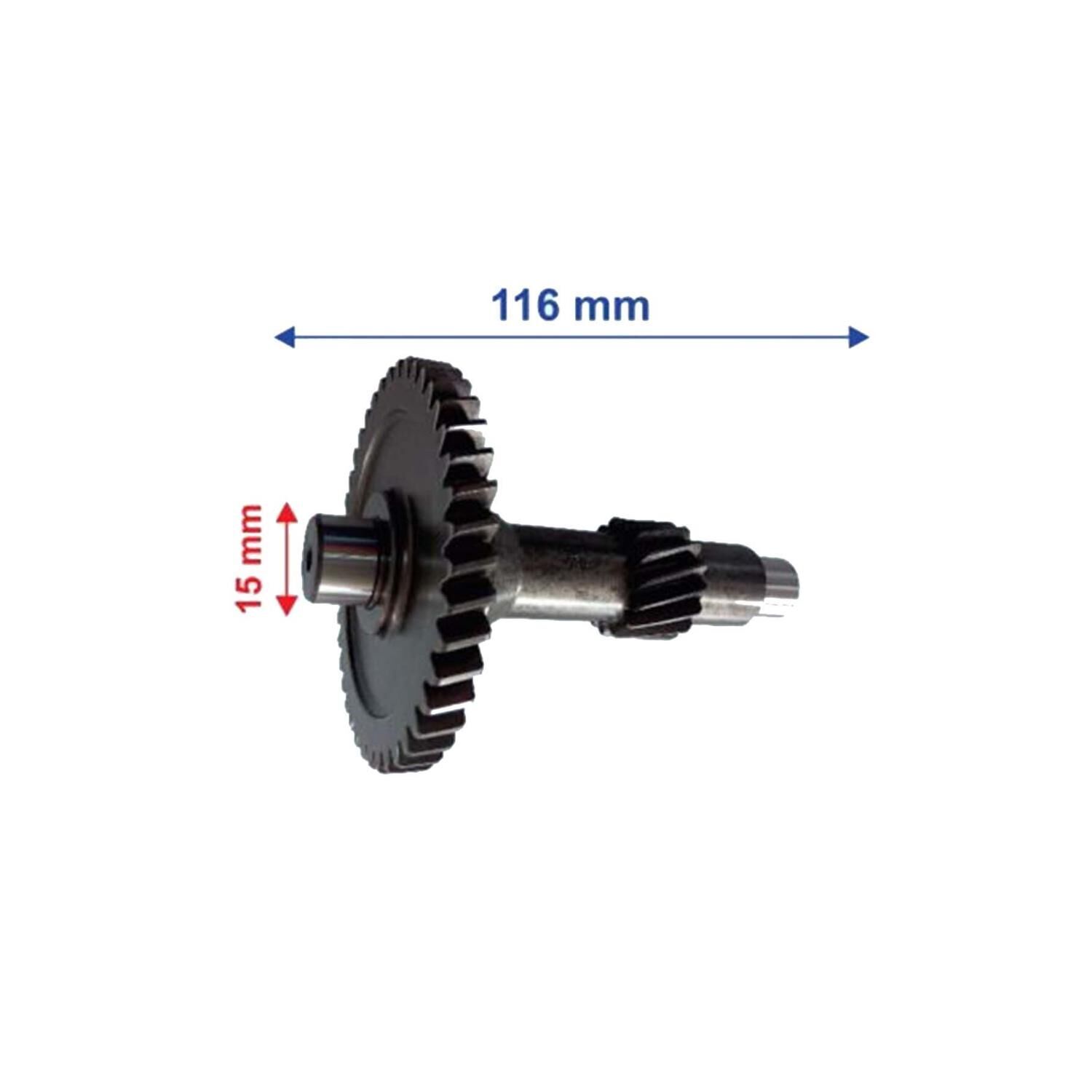 Atv Apachi-Hsk-X Buggy Şanzıman Mili 15-41T 116Xhelis Öm