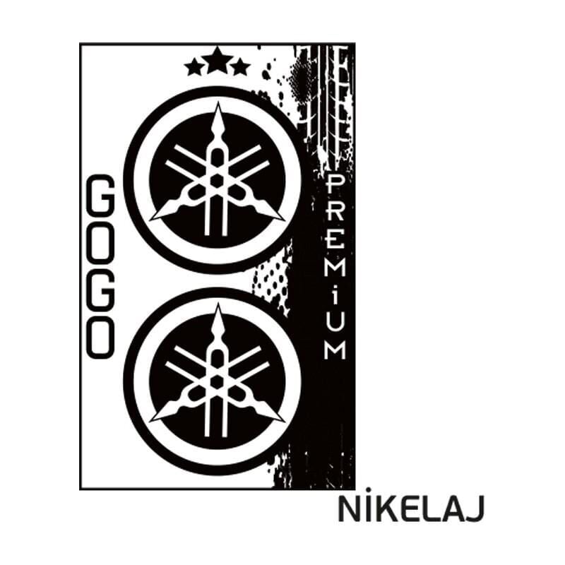 Yamaha Uyumlu (5X5 Cm) İkili Damlasız Etiket