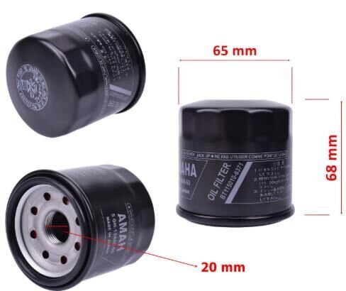 Honda Yağ Filtre Forza 250/300/Nc 700/750/Cbr 600