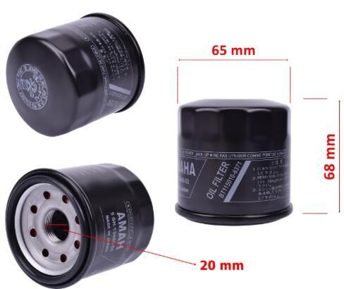 Honda Yağ Filtre Hf204 Forza 250/300/Nc 700/750/Cbr 600
