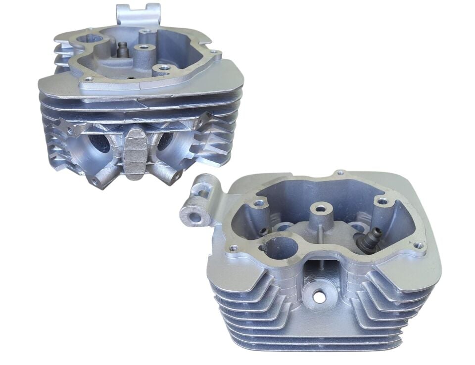 Kanuni Seyhan 150 Silindir Kapağı Çıplak Çift Egzoz